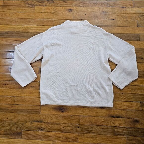 Callahan by Anthropologie Beige Knit Sweater Size Small - Picture 2 of 6